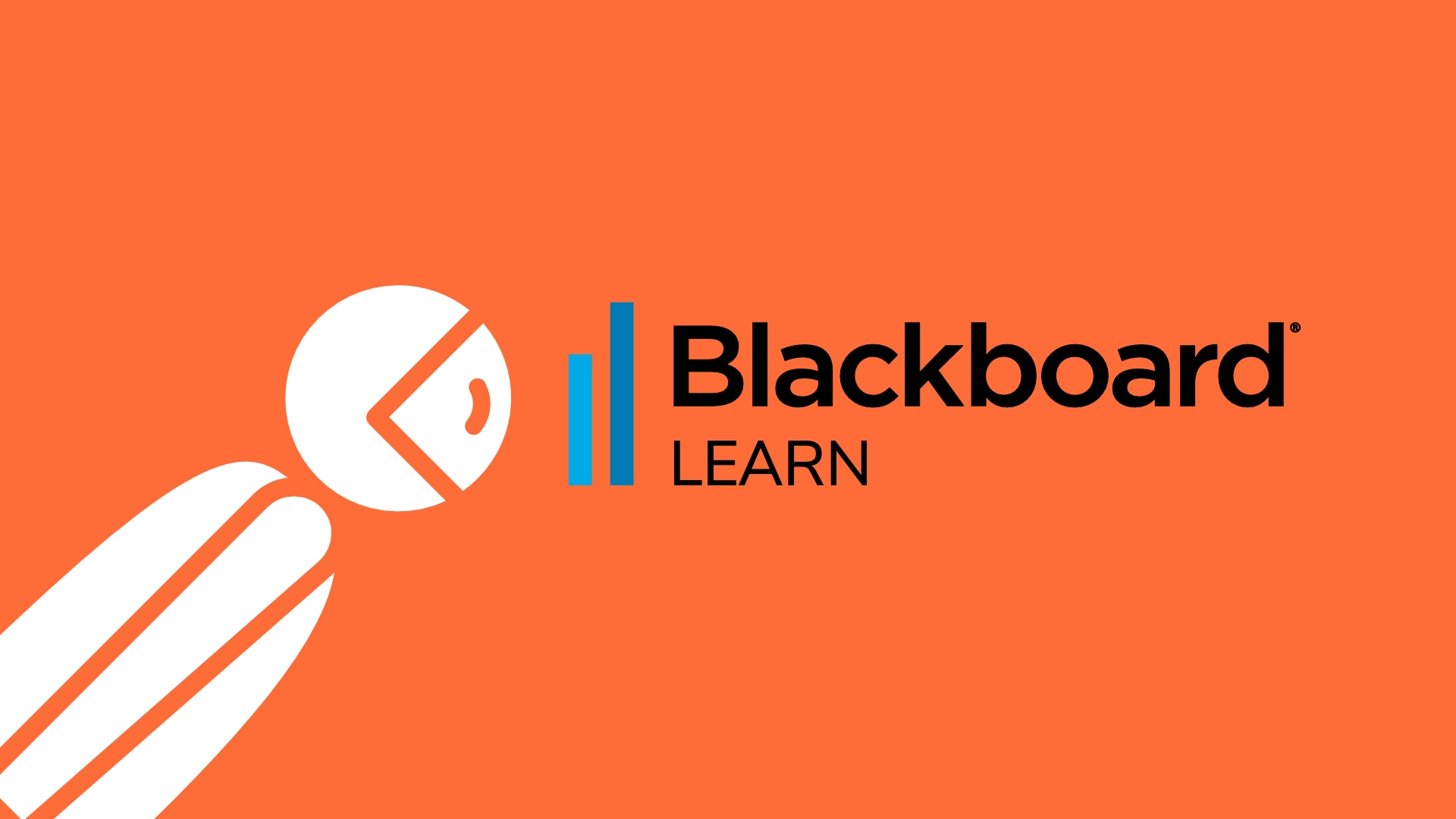 The Postman and Blackboard Learn logos
